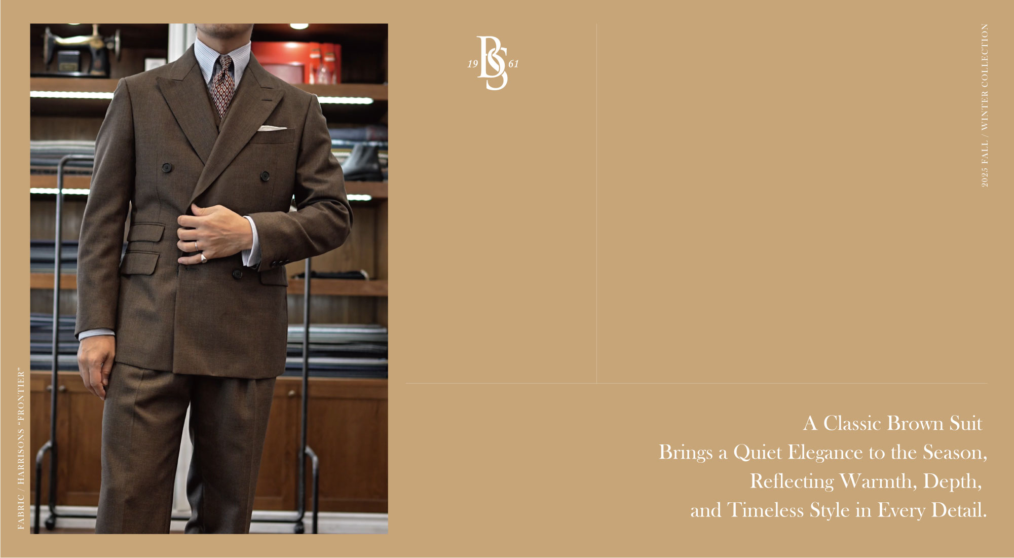 BELGRAVIA & SONS  (ベルグラヴィア＆サンズ）オーダースーツ 福岡